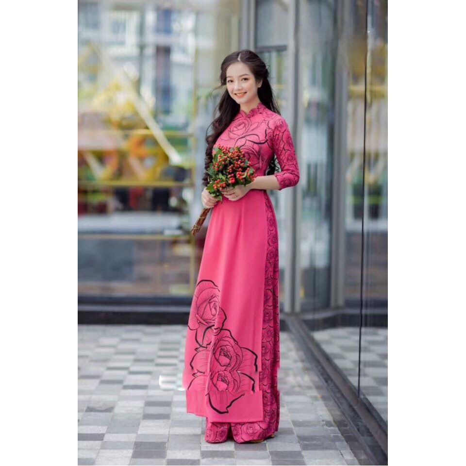 ÁO DÀI MAY SẴN VÀ VẢI MAY ÁO DÀI CAO CẤP