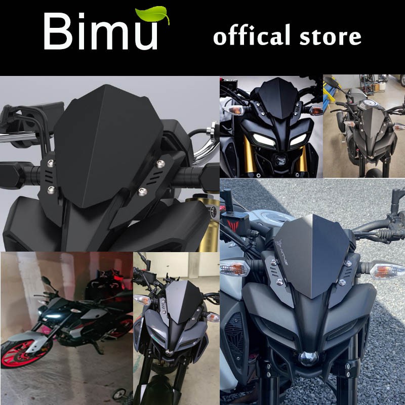 Phù Hợp Kính Chắn Gió Gắn Phía Trước Xe Yamaha MT-15 MT15 2018 2019 2020 2021