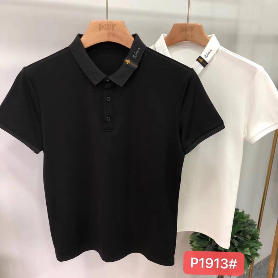 Áo Thun Cổ Trụ Nam Nữ Coton chất đeẹp