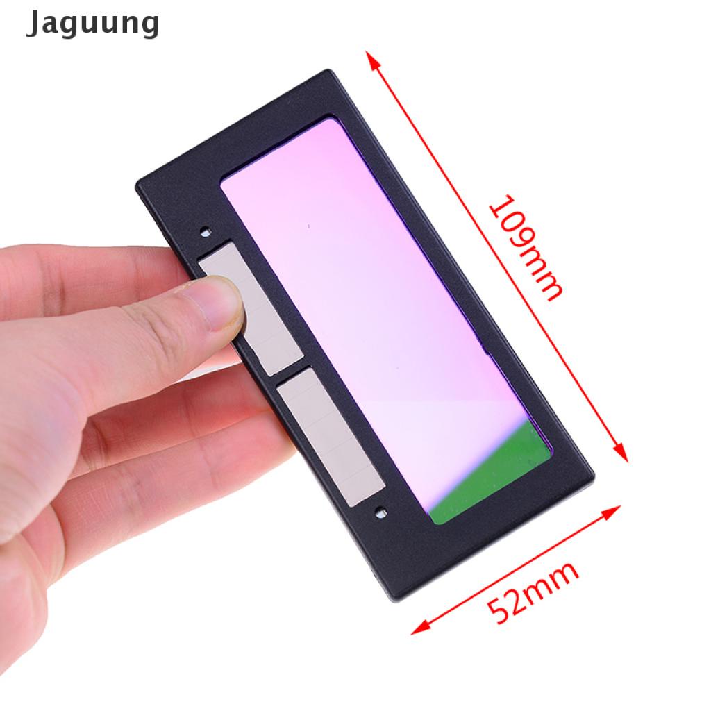 Jaguung Automatic arrival solar darkening welding helmet lens filter shade 4-1/4" x 2" VN