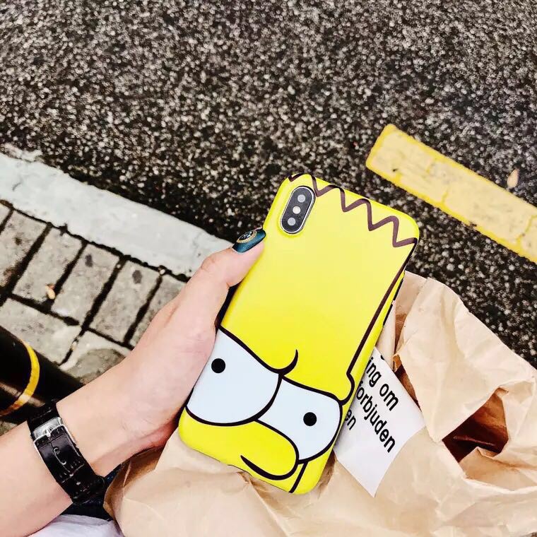 Ốp lưng iphone Gia đình Simpson TPU trơn dẻo mềm 5/5s/6/6plus/6s/6splus/7/7plus/8/8plus/x/xs/11/12/pro/max/plus/promax