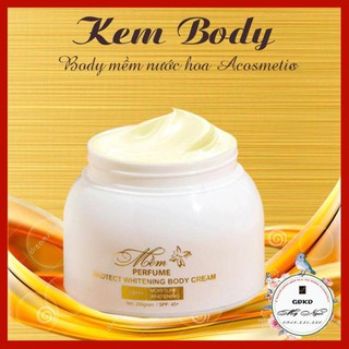 Kem Body Mềm ACOSMETICS, kem dưỡng trắng da toàn thân, giúp da trắng sáng, mềm mịn chỉ sau 7 ngày sử dụng