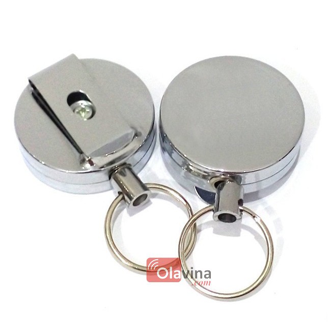 Móc treo chìa khóa dây rút lõi thép bọc nhựa siêu chắc
