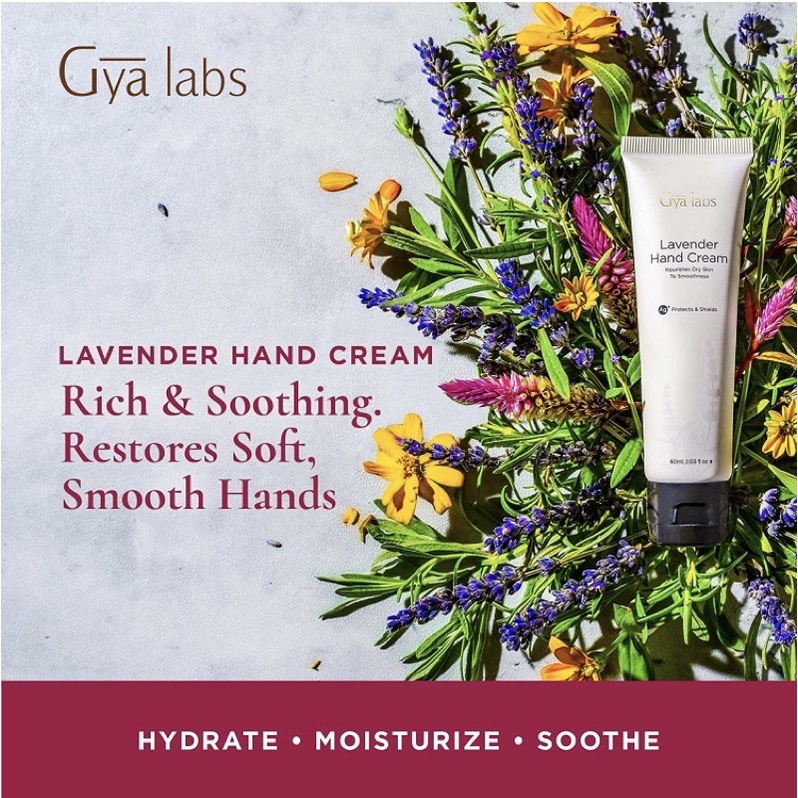 Kem Dưỡng Da Tay Hoa Hồng Gya Labs Shea Butter &amp; Rose oil Hand Cream 60ml USA