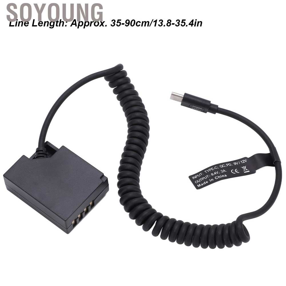 Soyoung Type‑C NP‑W126 Fully Decoded Dummy Battery for Fuji XT1/XT2/XT3 Camera