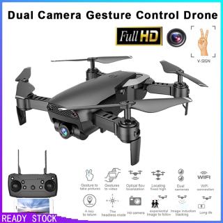 PG【COD】M69G FPV RC Drone 4K with 1080P Wide-angle WiFi HD Camera Foldable RC Mini Quadcopter Helicopter