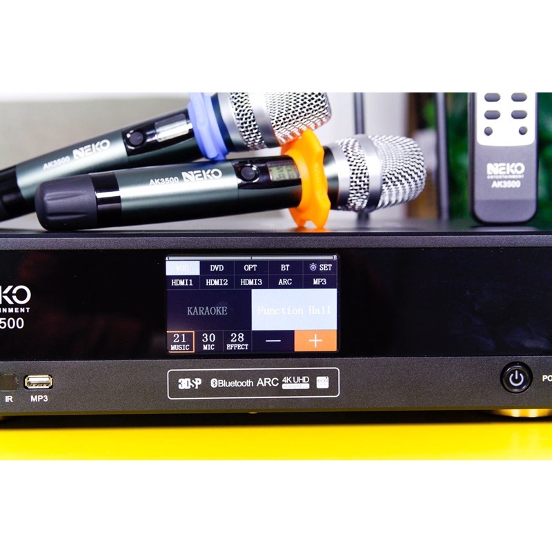 CÔNG SUẤT LIỀN VANG LIỀN MICRO NEKO AK3500 - Hàng Chính Hãng - Gia khang shop