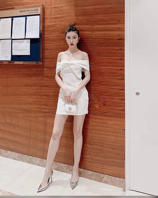 ĐẦM MAISY DRESS TRỄ VAI QUYẾN RŨ VẢI DÀY | BigBuy360 - bigbuy360.vn