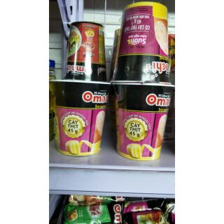 Mì Omachi cây thịt thật vị sườn 45g