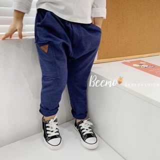 Quần jogger cotton da cá bé trai