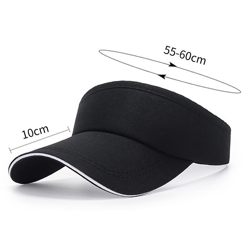 Nón Lưỡi Trai Hở Chóp Bằng Cotton Chống Nắng Thời Trang Dành Cho Nam Nữ