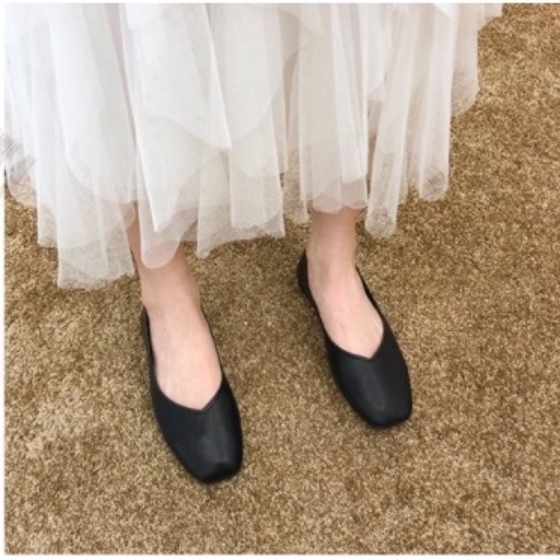 Giày búp bê da mềm size 39