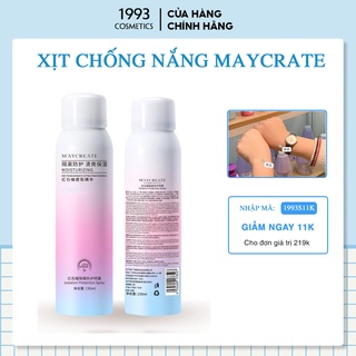 Xịt chống nắng,xịt chống nắng body, Maycreate