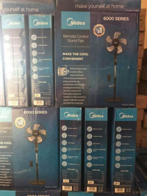 QUẠT CÂY MIDEA FS40-15QR CÓ ĐIỀU KHIỂN