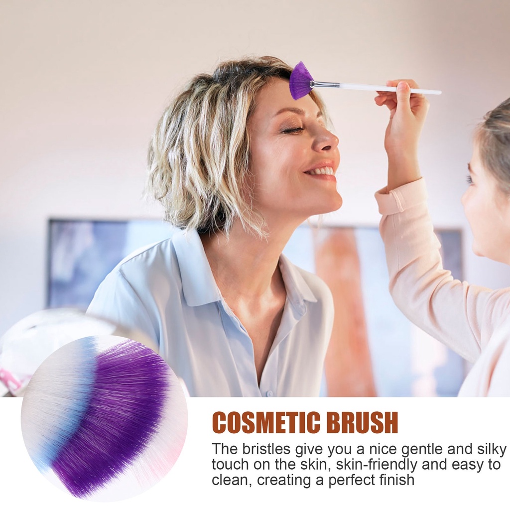 Cọ Trang Điểm Thiết Thực Cho Cọ Quạt DIY