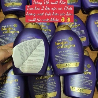Cặp gội xả Biotin Collagen Tím - Đức