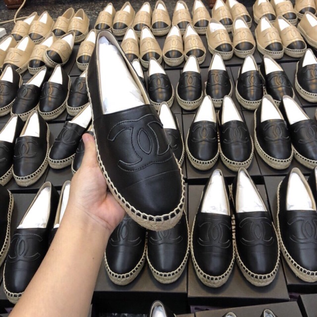 Slipon đế cói sịn