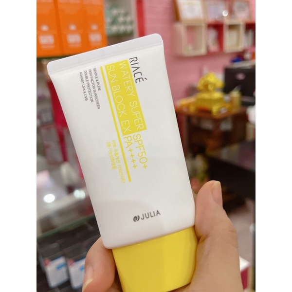 Kem Chống Nắng Riace Watery Super Sun Block Ex SPF50+ PA ++++ Hàn Quốc