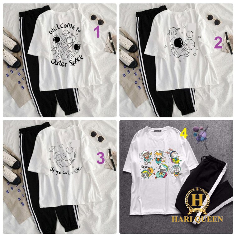 [FREESHIP ĐƠN TỪ 50K] Sét áo in hình kèm quần sọc DTR0320