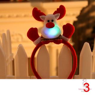 Christmas light single and double headband