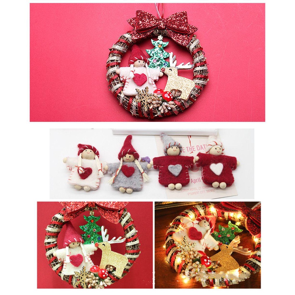 CONOPERY Búp Bê Trang Trí Giáng Sinh Hình Ông Già Noel