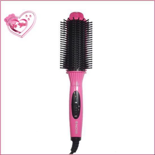 ​Lược điện uốn tóc đa năng Nova NHC-8810 làm xoăn, uống phồng, sấy cụp tóc