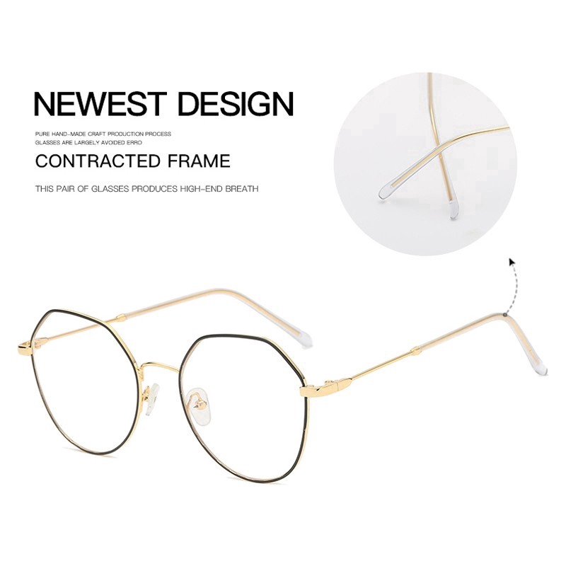 Kính In Hình Cá Tính Phong Cách Hàn Quốc