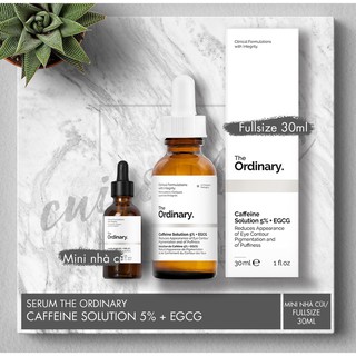 The Ordinary Serum mắt Caffeine Solution 5% + EGCG