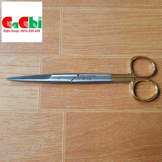 Kéo y tế thẳng nhọn 12cm