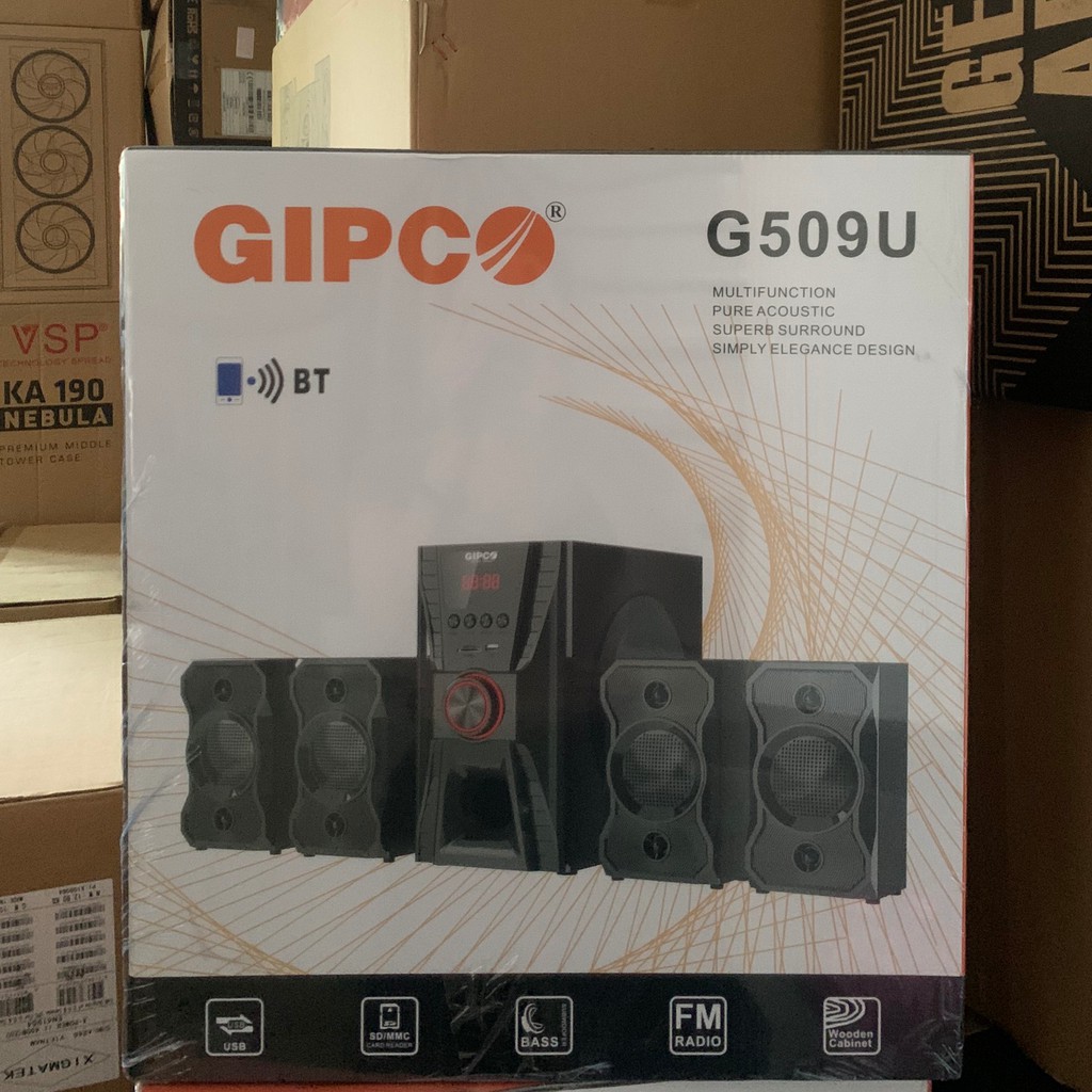 Loa vi tính GIPCO G509U Hi-fi (4.1)