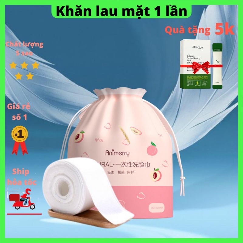 (Có sỉ số lượng lớn) Khăn mặt dùng 1 lần tiện lợi