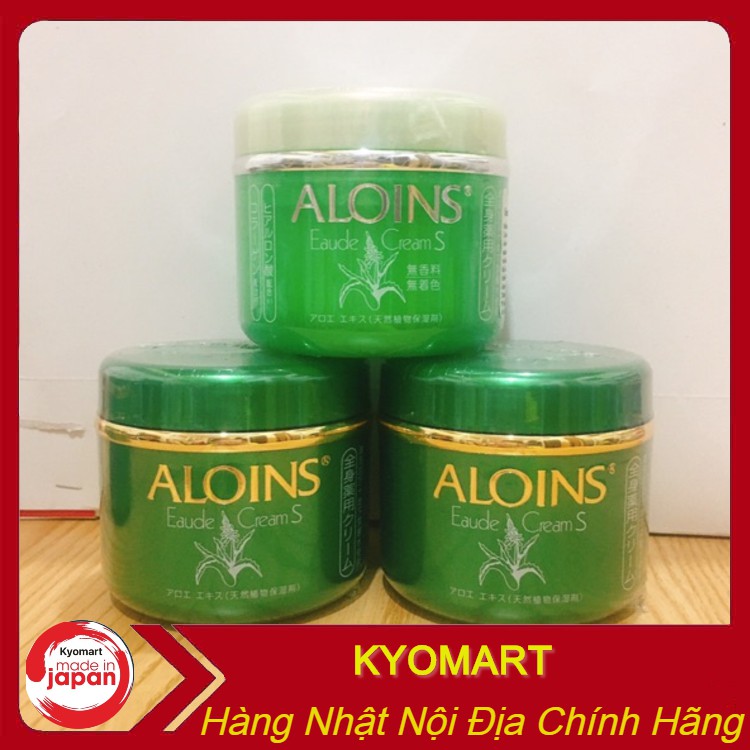 [ Hàng Nội Địa Nhật ] Kem Lô Hội Aloins Eaude Cream S Dưỡng Da Toàn Thân 185g