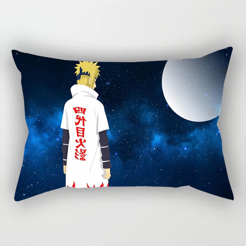 Vỏ gối in họa tiết nhân vật anime Naruto kích thước 50x30cm thời trang