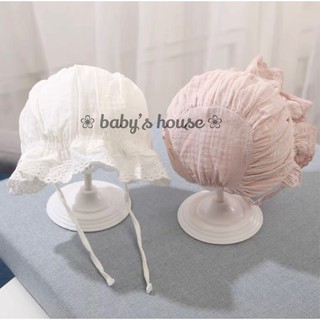 Mũ tiểu thư cho bé - đũi trơn( 6-10kg)
