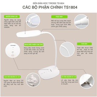 Đèn bàn chống cận Tiros - TS1804
