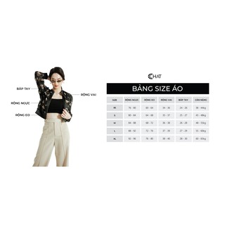 Áo len croptop cổ U tay cộc CCHAT
