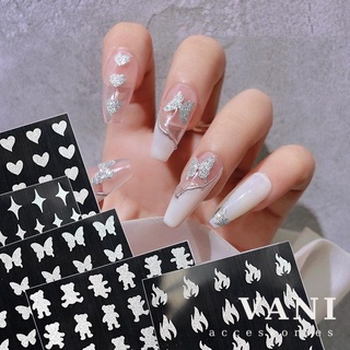 Sticker Nail Kim Tuyến Bạc, Phụ Kiện Nail - Vani Store [KIRA0094]