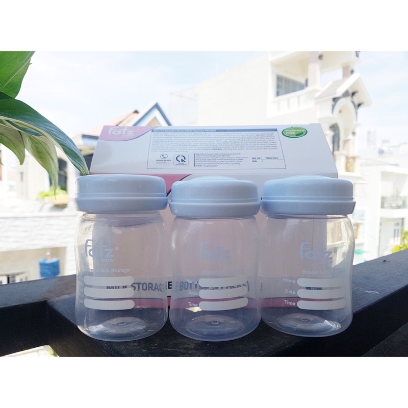 Set 5 Bình trữ sữa 150ml