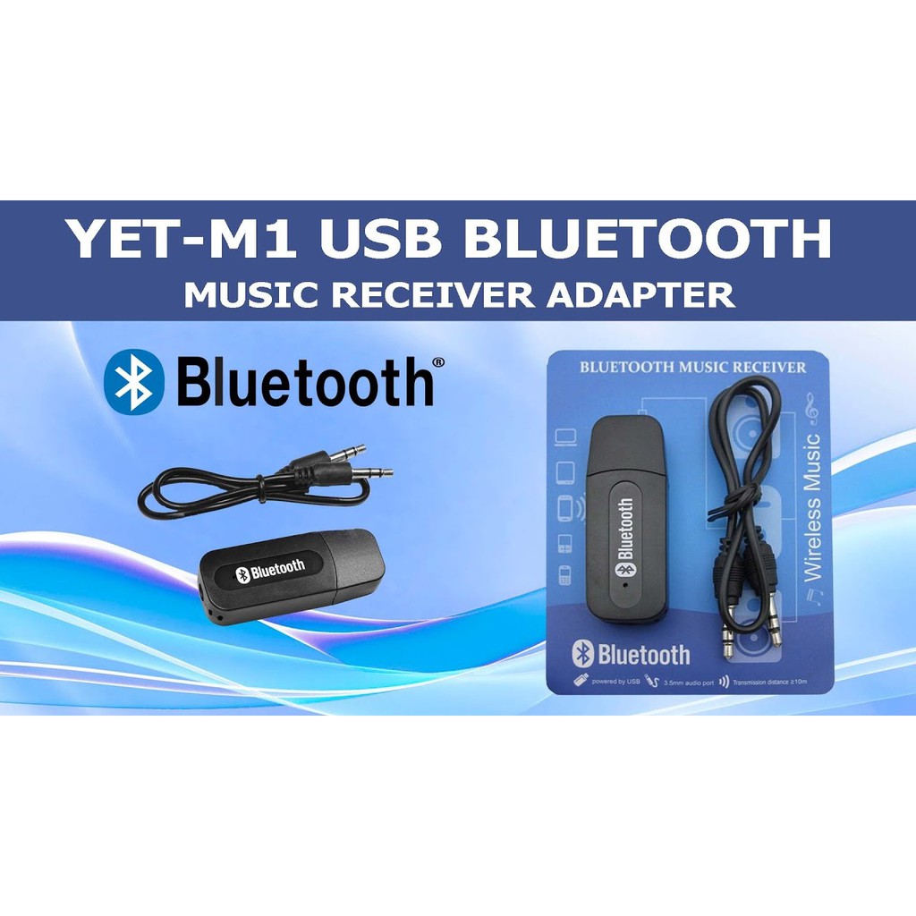 USB Bluetooth YET-M1-Biến loa thường thành loa Bluetooth