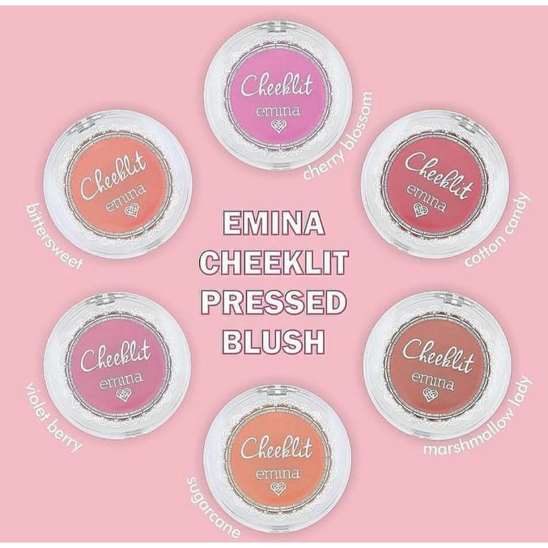(Hàng Mới Về) Phấn Má Hồng Dạng Nén Emina 3.5g | BigBuy360 - bigbuy360.vn