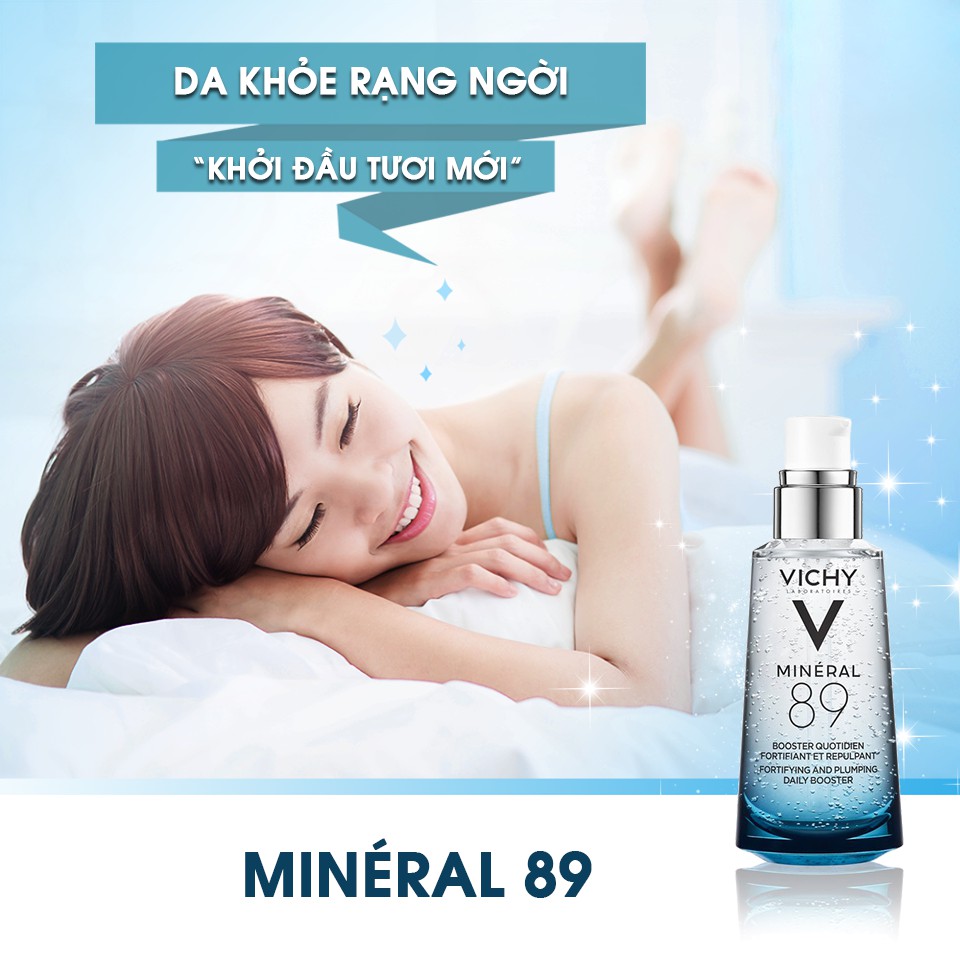 DƯỠNG CHẤT KHOÁNG CÔ ĐẶC GIÚP PHỤC HỒI VÀ BẢO VỆ DA VICHY MINERAL 89