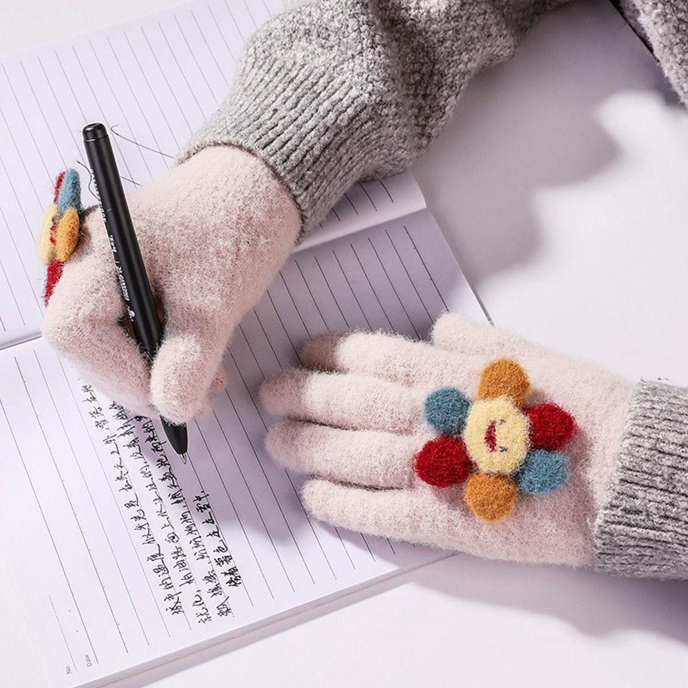 Găng Tay Phủ Toàn Bộ Ngón Tay Giữ Ấm Mùa Đông Cho Bé