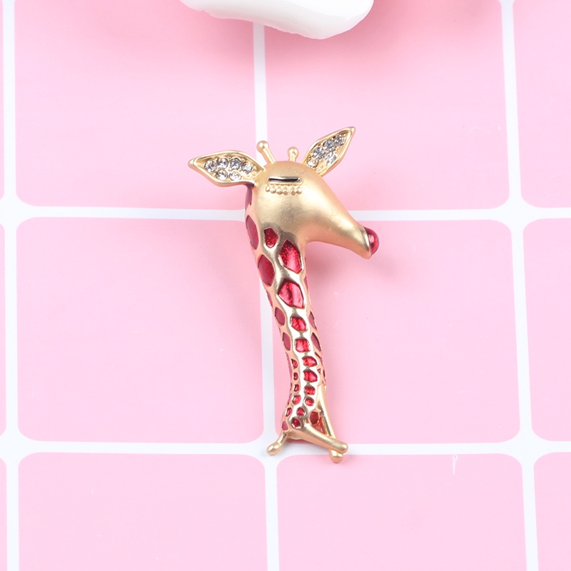 Trâm Cài Áo Hình Động Vật Thỏ Hươu Nai Hoạt Hình Dễ Thương Chất Lượng Cao