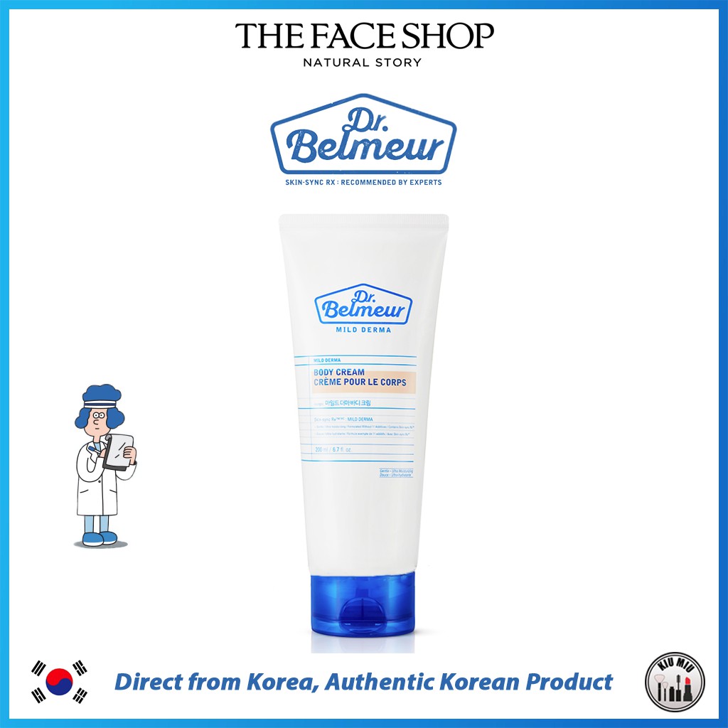 Dr. Belmeur MILD DERMA BODY CREAM 200ml *ORIGINAL KOREA*