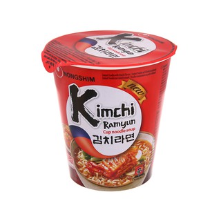 Mì Nongshim Ramyun vị kim chi ly 75g