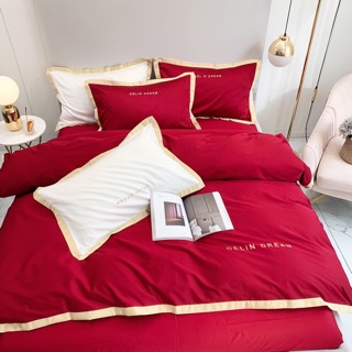 Set chăn ga gối Lụa pháp Celin dream cao cấp, set 4 món.