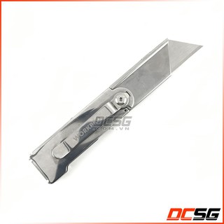Dao rọc giấy loại gấp thép không gỉ Workpro W011020