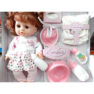 (CÓ TEM KIỂM ĐỊNH CHẤT LƯỢNG) Búp bê sơ sinh biết nói nhiêu tiếng khác nhau kèm nhiều phụ kiện hàng cao cấp (kèm pin)