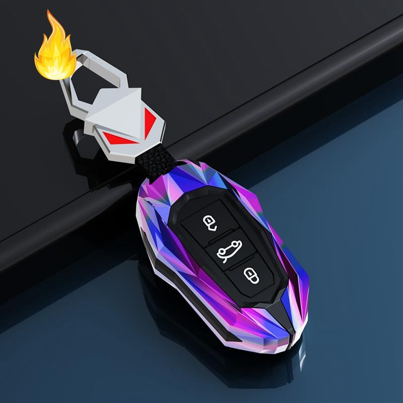 Vỏ Bọc Chìa Khóa Điều Khiển Từ Xa Cho Xe Peugeot 308 408 508 2008 3008 4008 5008 Citroen C4 C4L C6 C3-XR Sier