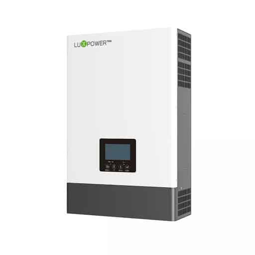 nverter độc lập & hòa lưới, biến tần Hybrid Luxpower 5kW - 2MPPT 6000W pin mặt trời - Mã SNA 5000 WP